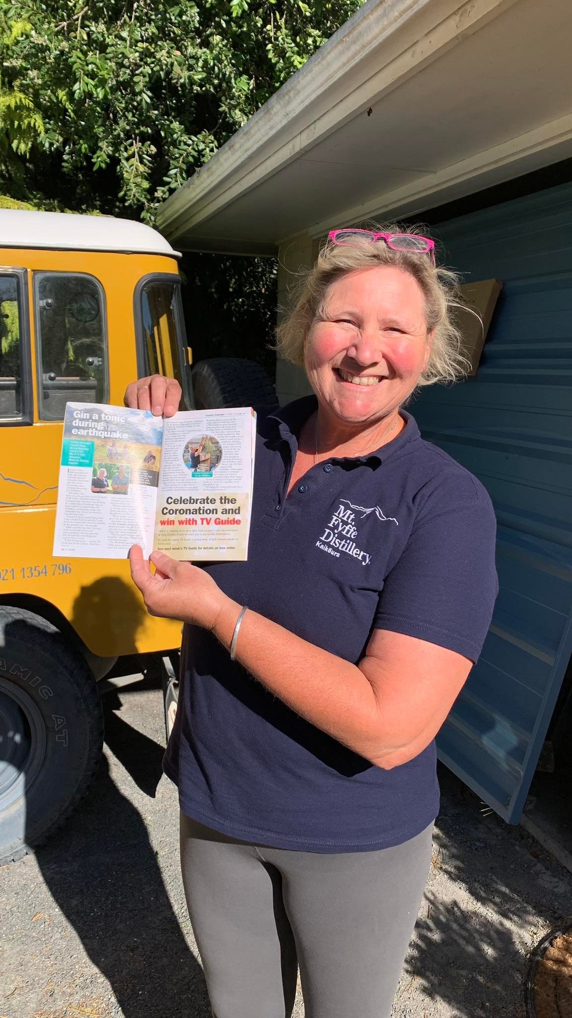 Country calendar comes to the distillery….