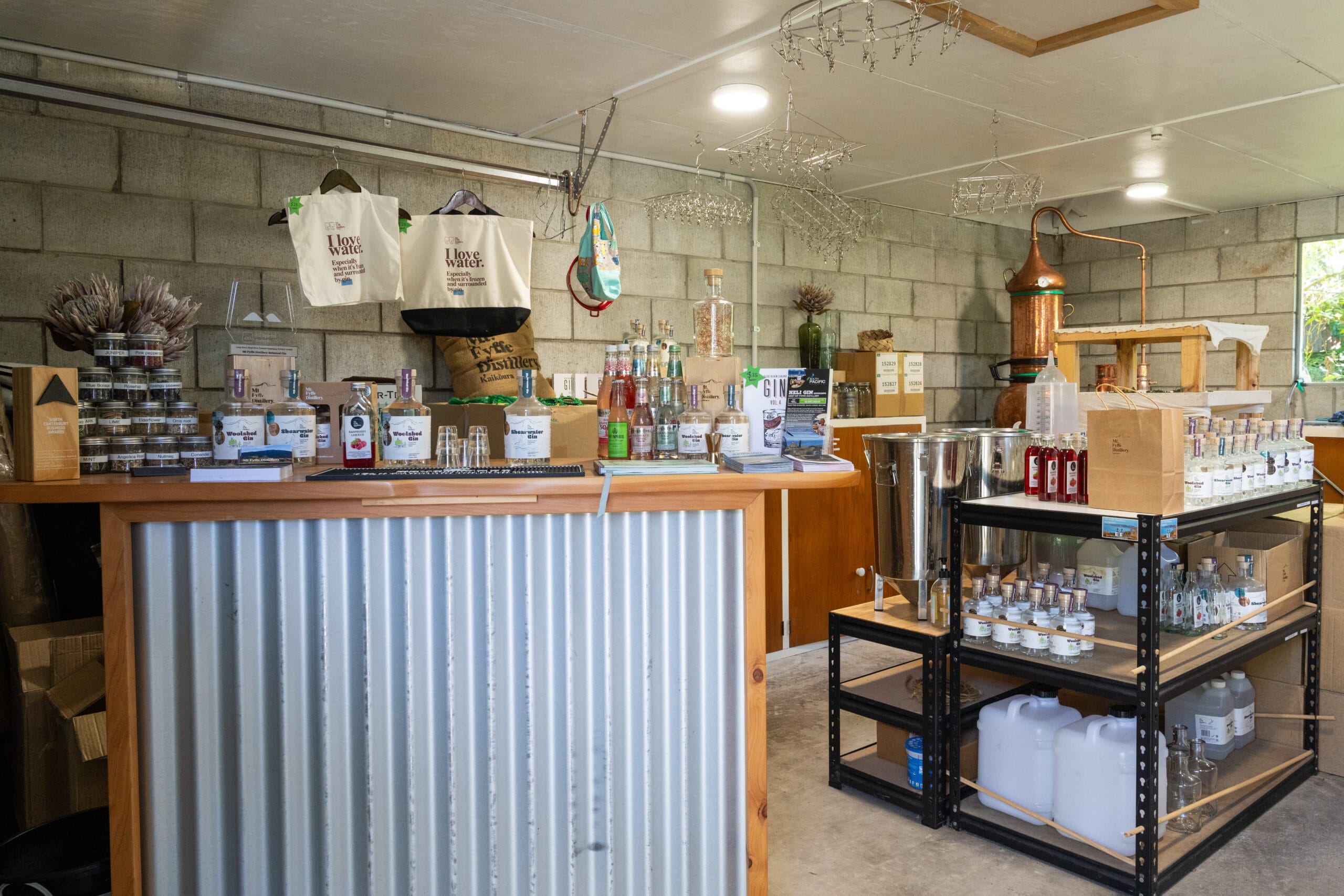 Distillery tastings and tours