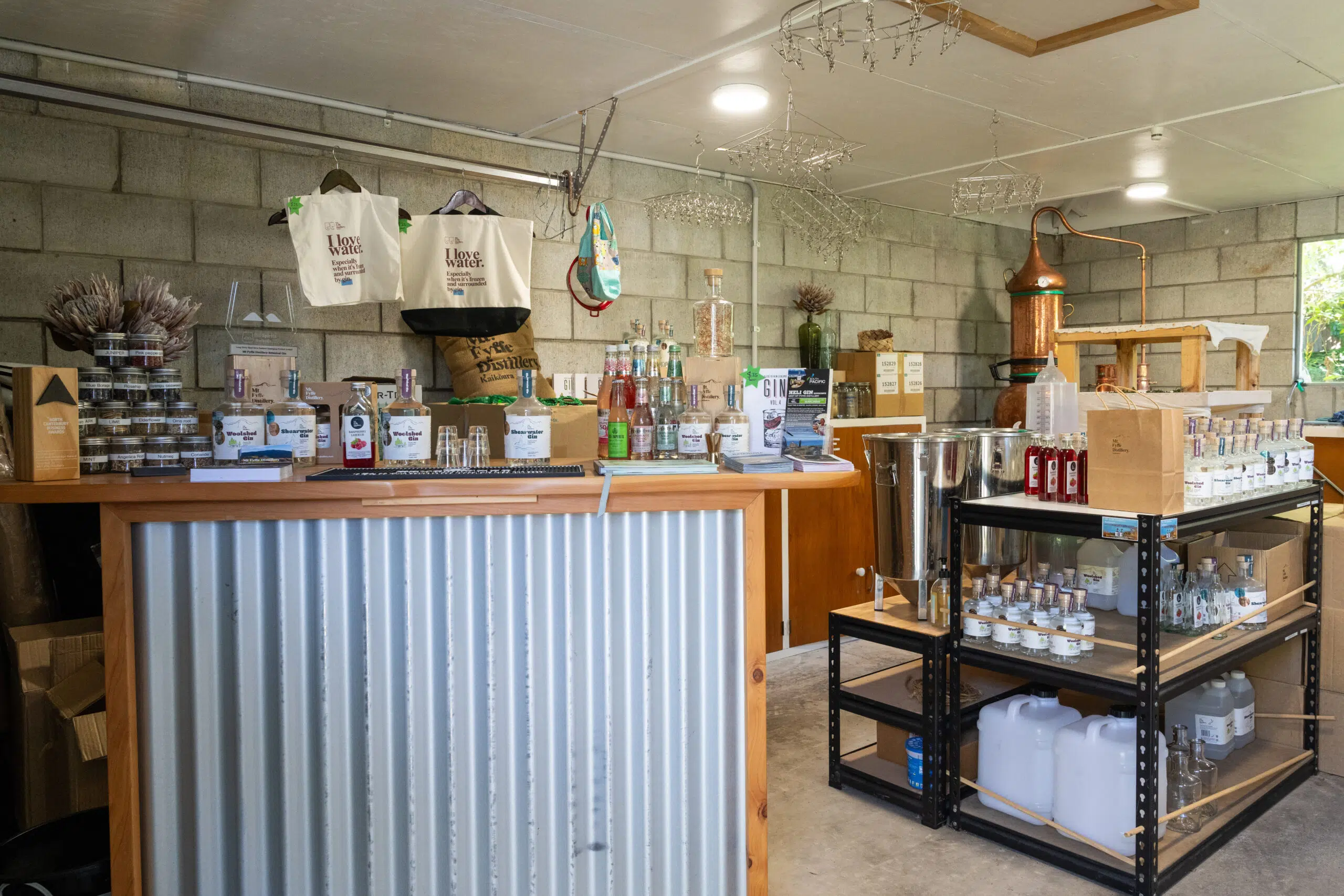 Distillery tastings and tours